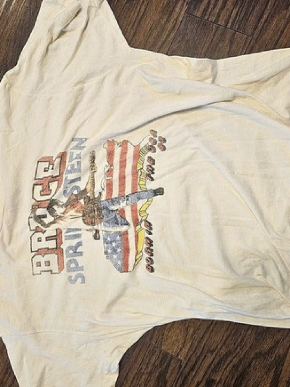 Bruce Springsteen Born in the U.S.A. Tour Graphic T-Shirt XL
